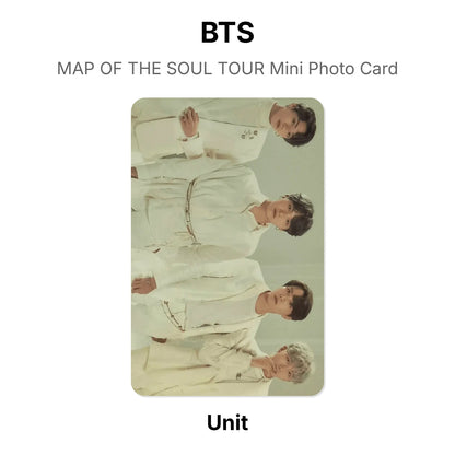 BTS MAP OF THE SOUL TOUR Mini Photo Card Offizielle Photocard