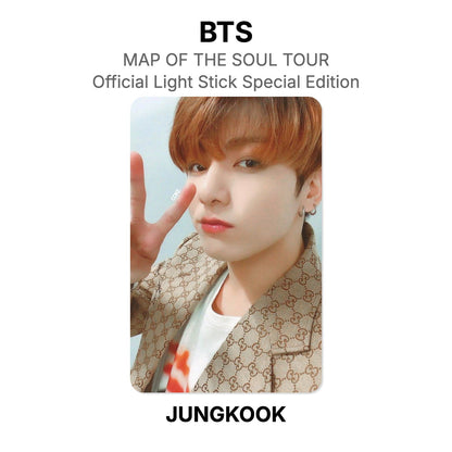 BTS MAP OF THE SOUL TOUR Official Light Stick Special Edition photocard oficial