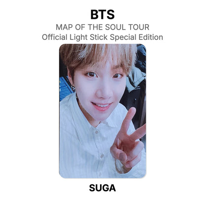 BTS MAP OF THE SOUL TOUR Official Light Stick Special Edition photocard oficial