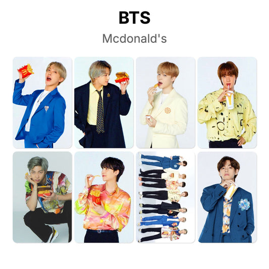 BTS Mcdonald's 公式フォトカード