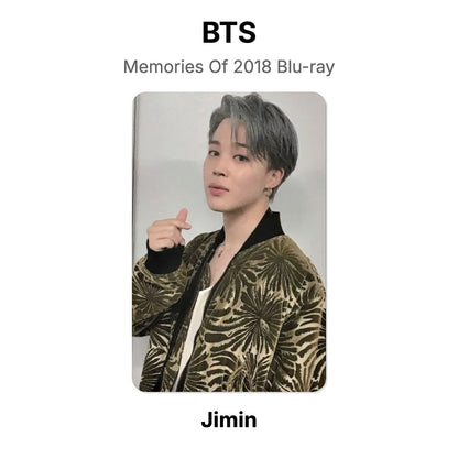 BTS Memories Of 2018 Blu-ray Offizielle Photocard