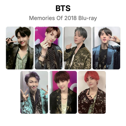 BTS Memories Of 2018 Blu-ray Offizielle Photocard