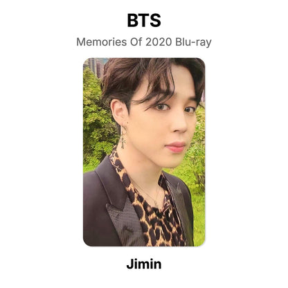 BTS Memories Of 2020 Blu-ray photocard officielle
