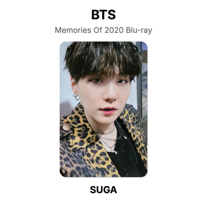 BTS Memories Of 2020 Blu-ray photocard officielle