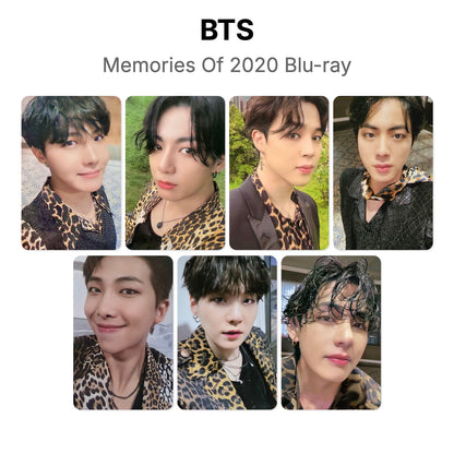 BTS Memories Of 2020 Blu-ray photocard officielle