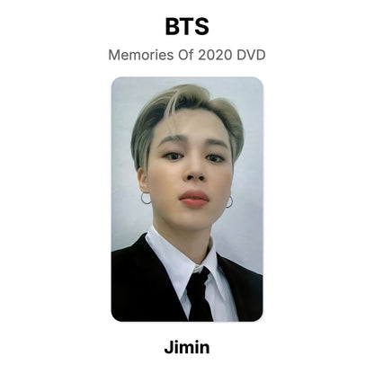 BTS Memories Of 2020 DVD Official Photocard