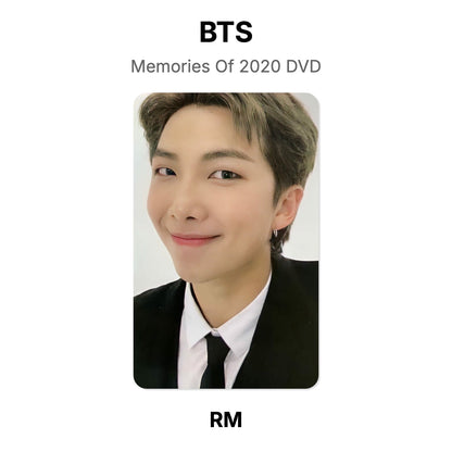 BTS Memories Of 2020 DVD Official Photocard