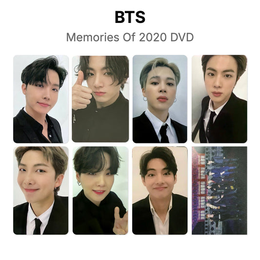 BTS Memories Of 2020 DVD Official Photocard