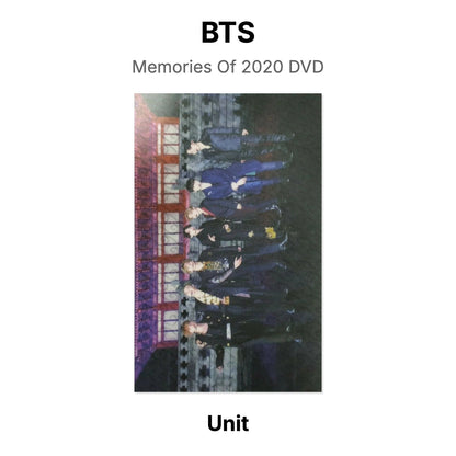 BTS Memories Of 2020 DVD Official Photocard