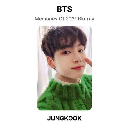 BTS Memories Of 2021 Blu-ray Official Photocard