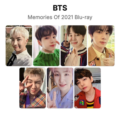 BTS Memories Of 2021 Blu-ray Official Photocard