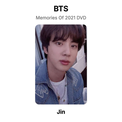 BTS Memories Of 2021 DVD Official Photocard