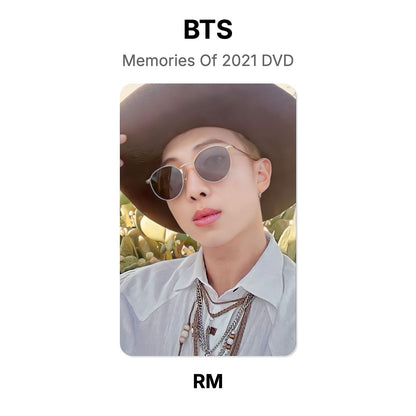 BTS Memories Of 2021 DVD Official Photocard