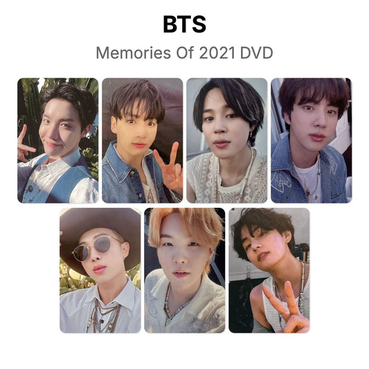 BTS Memories Of 2021 DVD 公式フォトカード
