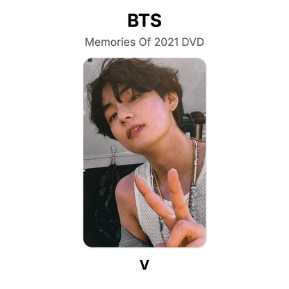 BTS Memories Of 2021 DVD Official Photocard