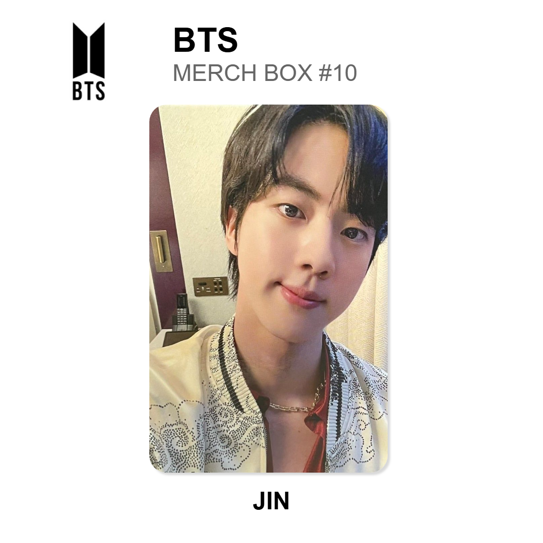 BTS MERCH BOX #10 Official Photocard