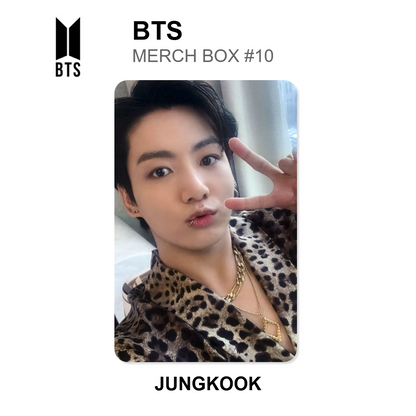 BTS MERCH BOX #10 Official Photocard