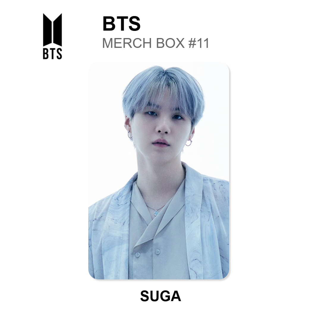 BTS MERCH BOX #11 photocard oficial