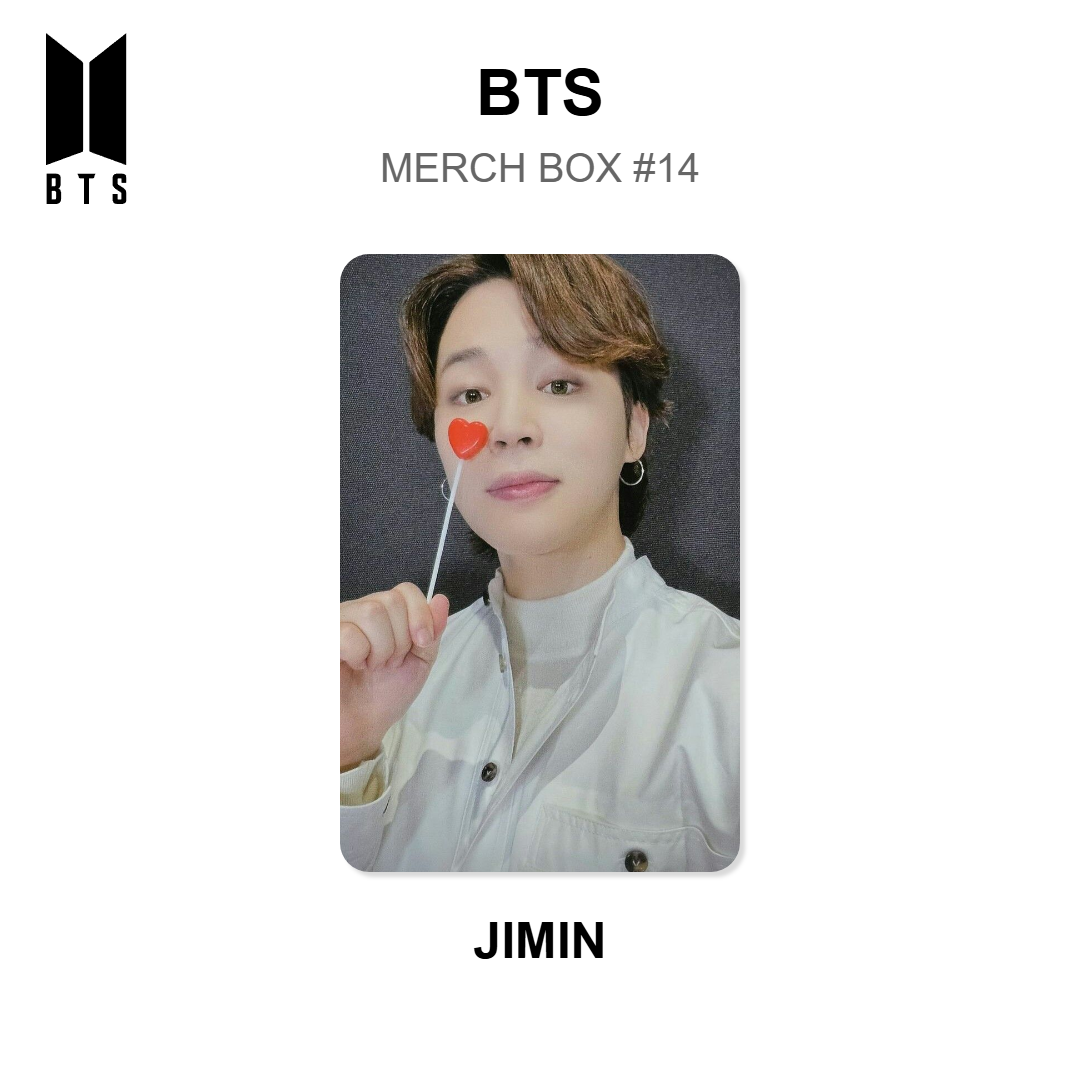 BTS MERCH BOX #14 photocard oficial