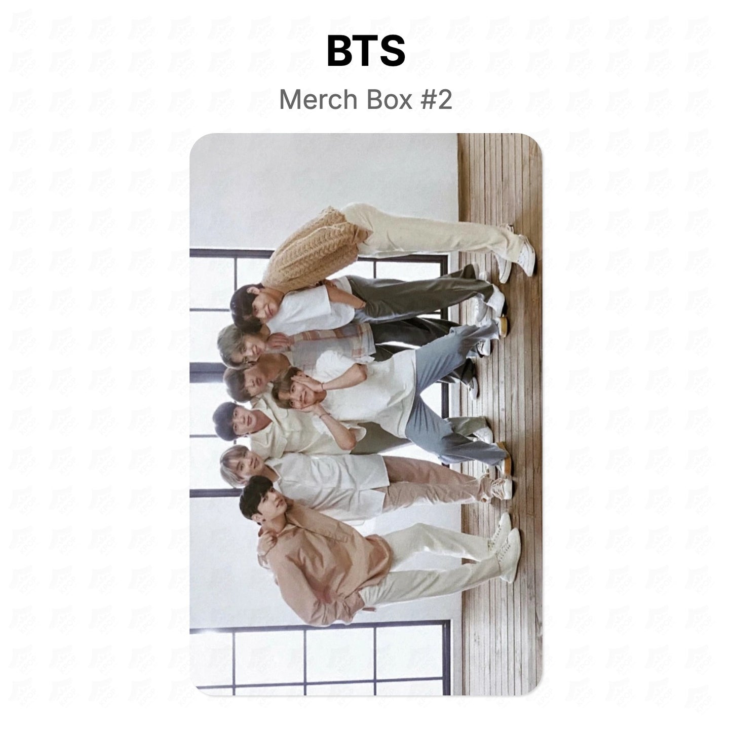 BTS Merch Box #2 Official Photocard