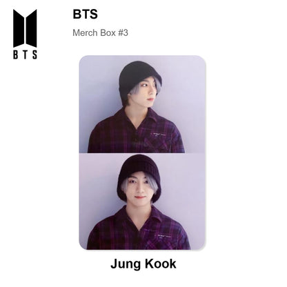 BTS Merch Box #3 Offizielle Photocard