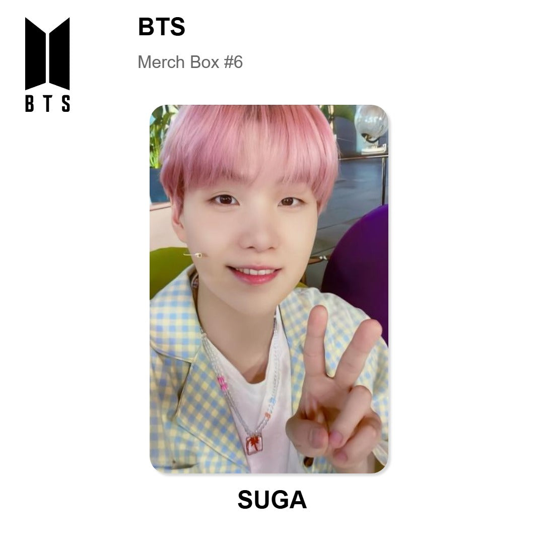 BTS Merch Box #6 Official Photocard