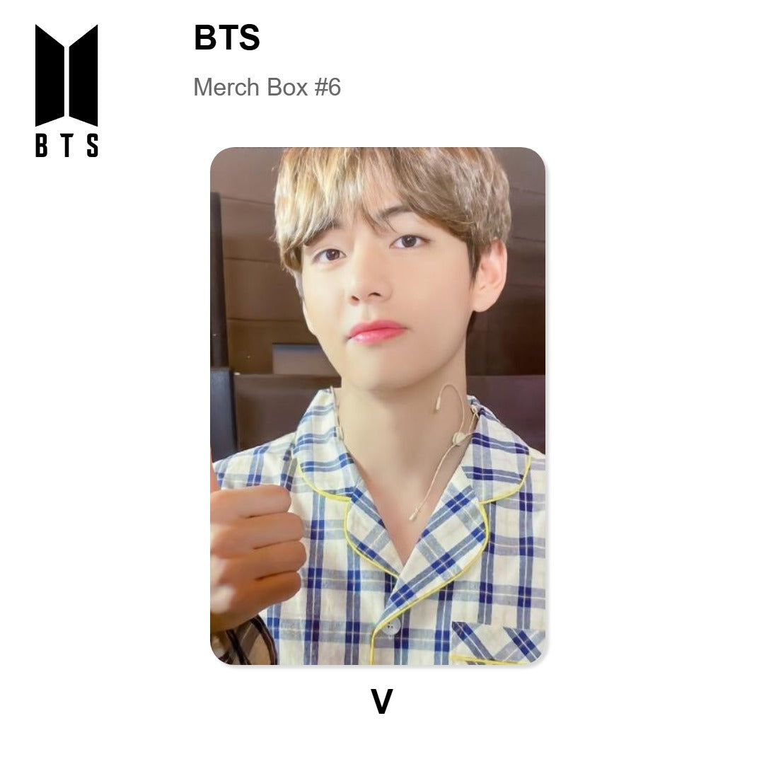 BTS Merch Box #6 Official Photocard