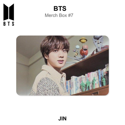 BTS Merch Box #7 photocard ufficiale