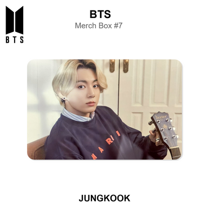 BTS Merch Box #7 photocard ufficiale