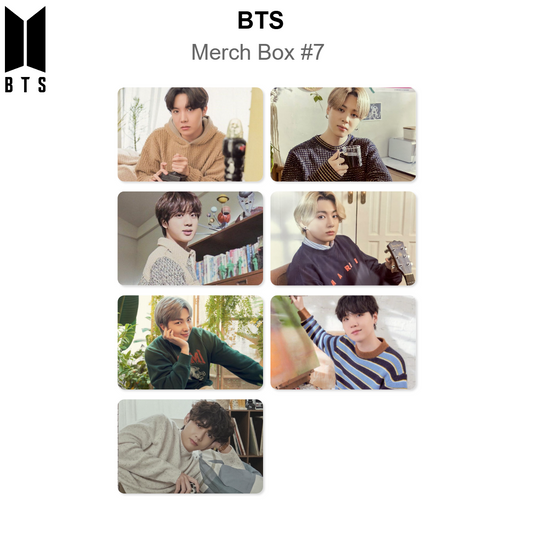 BTS Merch Box #7 公式フォトカード