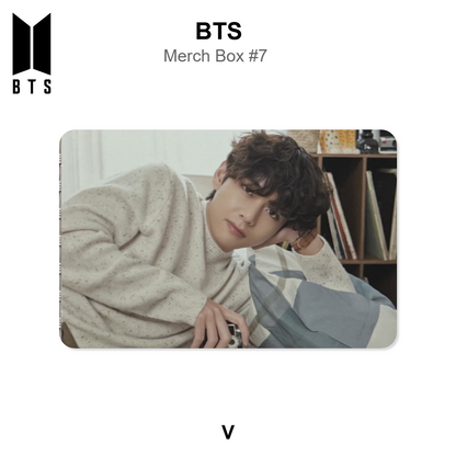 BTS Merch Box #7 photocard ufficiale