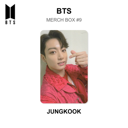 BTS MERCH BOX #9 photocard ufficiale