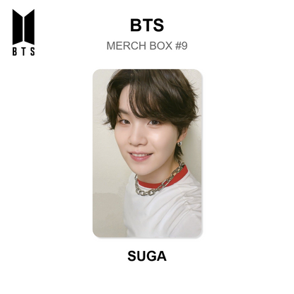 BTS MERCH BOX #9 photocard ufficiale