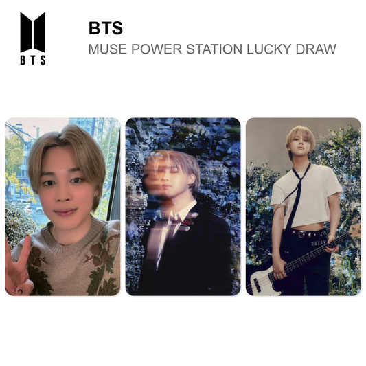 BTS MUSE POWER STATION LUCKY DRAW 公式フォトカード