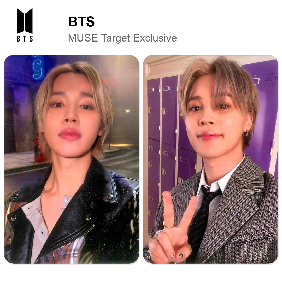 BTS MUSE Target Exclusive photocard oficial