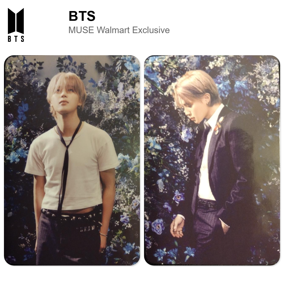 BTS MUSE Walmart Exclusive Official Photocard
