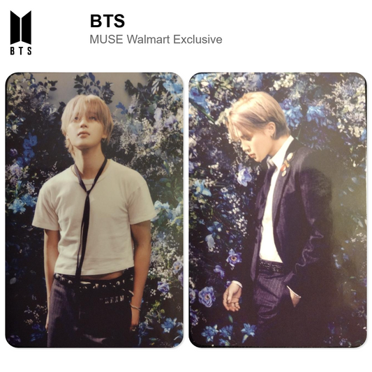 BTS MUSE Walmart Exclusive 公式フォトカード