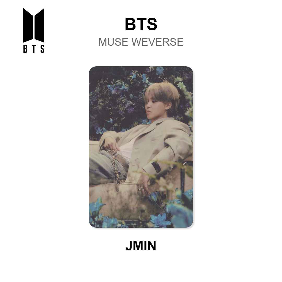 BTS MUSE WEVERSE officiellt Photocard