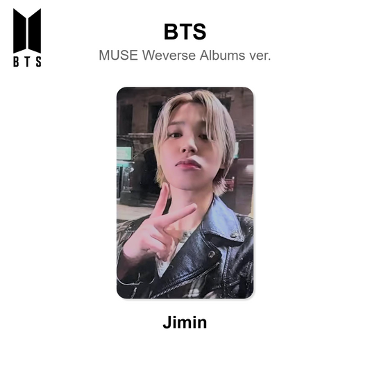 BTS MUSE Weverse Albums ver. 公式フォトカード