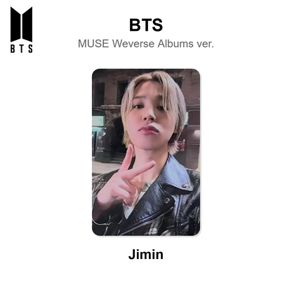 BTS MUSE Weverse Albums ver. photocard ufficiale