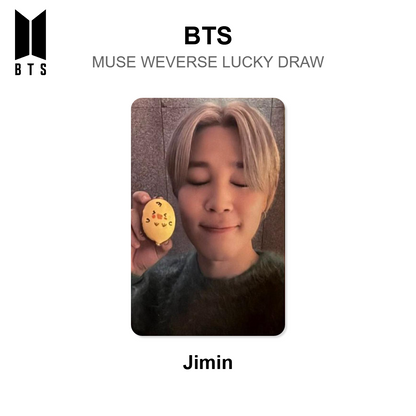 BTS MUSE WEVERSE LUCKY DRAW โฟโต้การ์ดของแท้