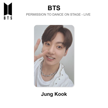 BTS PERMISSION TO DANCE ON STAGE - LIVE Official Photocard
