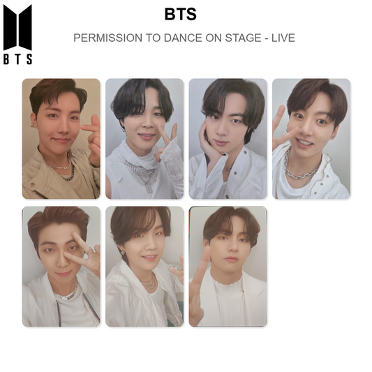 BTS PERMISSION TO DANCE ON STAGE - LIVE 公式フォトカード