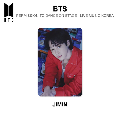 BTS PERMISSION TO DANCE ON STAGE - LIVE MUSIC KOREA photocard ufficiale