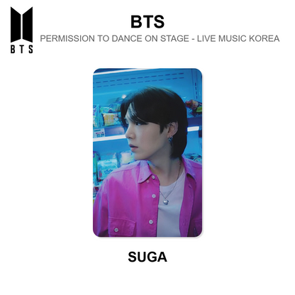 BTS PERMISSION TO DANCE ON STAGE - LIVE MUSIC KOREA photocard ufficiale
