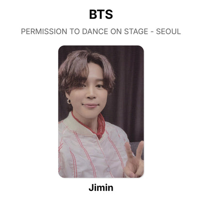 BTS PERMISSION TO DANCE ON STAGE - SEOUL Offizielle Photocard