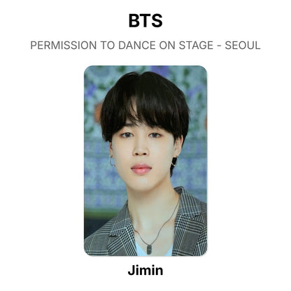 BTS PERMISSION TO DANCE ON STAGE - SEOUL Offizielle Photocard