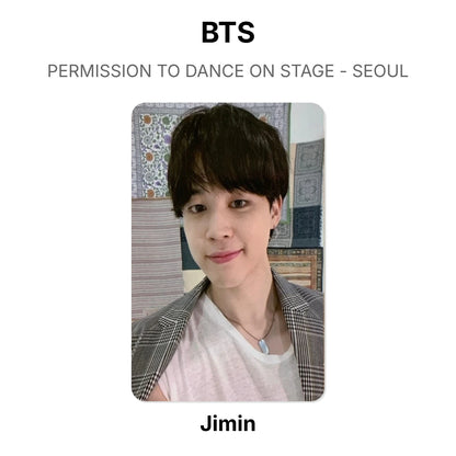 BTS PERMISSION TO DANCE ON STAGE - SEOUL Offizielle Photocard
