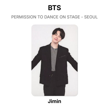 BTS PERMISSION TO DANCE ON STAGE - SEOUL Offizielle Photocard