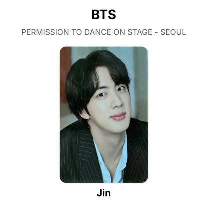BTS PERMISSION TO DANCE ON STAGE - SEOUL Offizielle Photocard